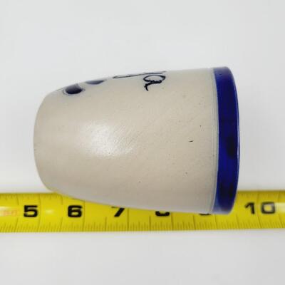 "MANGA" STONEWARE POTTERY CONTAINER