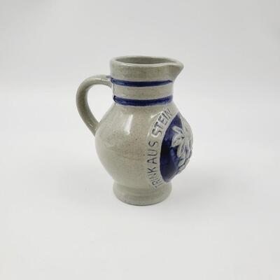 TRINK AUS STEIN DEN EDLEN WEIN WINE PITCHER