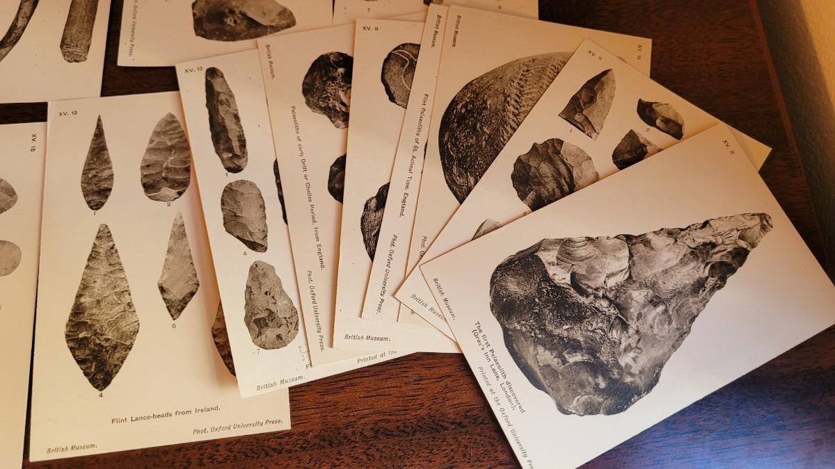 Lot 245: Vintage British Museum Stonehenge Postcard Set | EstateSales.org