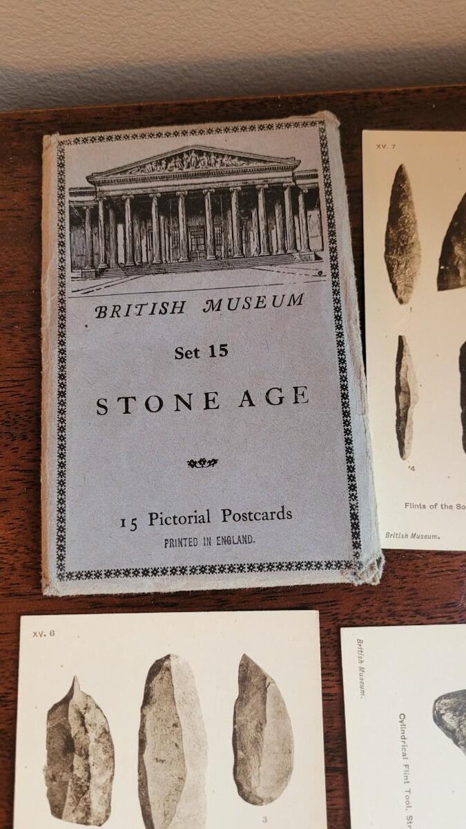 Lot 245: Vintage British Museum Stonehenge Postcard Set | EstateSales.org