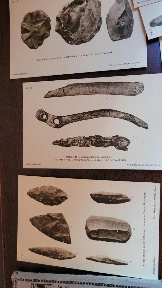 Lot 245: Vintage British Museum Stonehenge Postcard Set | EstateSales.org