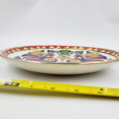 HAND MADE MANOUSAKIS-KERAMAK DECORATIVE PLATE