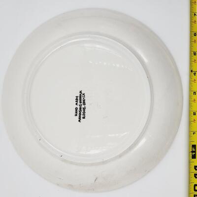 HAND MADE MANOUSAKIS-KERAMAK DECORATIVE PLATE