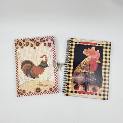 ROOSTER NOTE BOOK/ JOURNAL BUNDLE