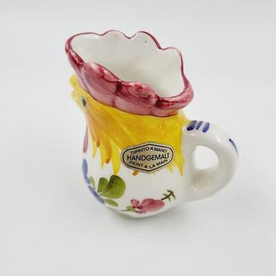 ITALIAN MINI ROOSTER CREAMER PITCHER