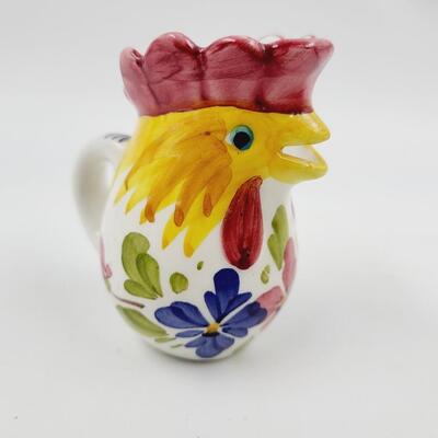 ITALIAN MINI ROOSTER CREAMER PITCHER