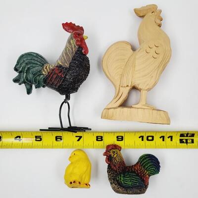 CHICKEN / ROOSTER SMALL COLLECTABLE BUNDLE