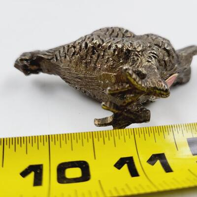MADE IN ITALY SMALL METAL ROOSTER
