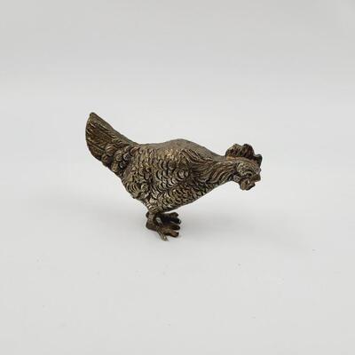 MADE IN ITALY SMALL METAL ROOSTER
