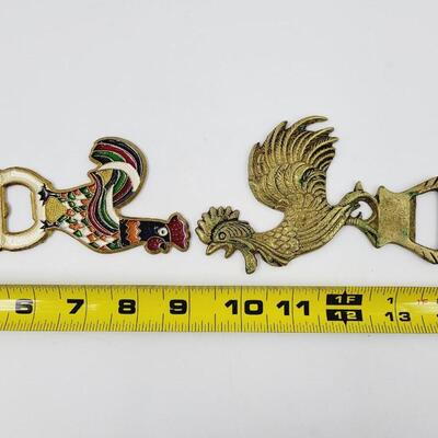 BRASS ROOSTER BOTTLE OPENER BUNDLE
