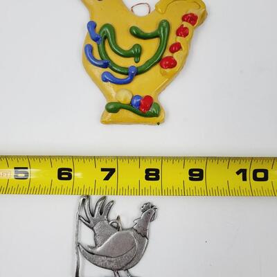 ROOSTER ORNAMENTS & WINDCHIME BUNDLR