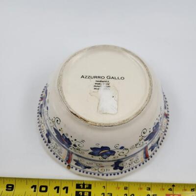 ROOSTER DECORATIVE PLATE & BOWL BUNDLE
