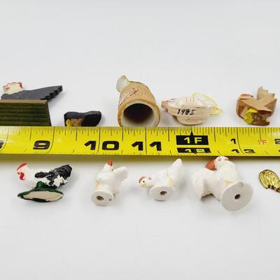 MINIATURE CHICKEN ROOSTER COLLECTABLE BUNDLE
