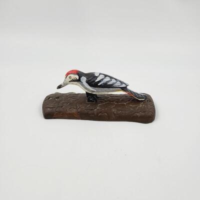 CAST IRON WOODPECKER DOOR KNOCKER