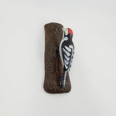 CAST IRON WOODPECKER DOOR KNOCKER