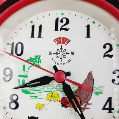HELMBRAND ANIMATED HEN & CHICK ALARM CLOCK