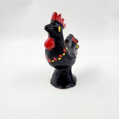 CUTE CLAY COLORED ROOSTER COLLECTABLE