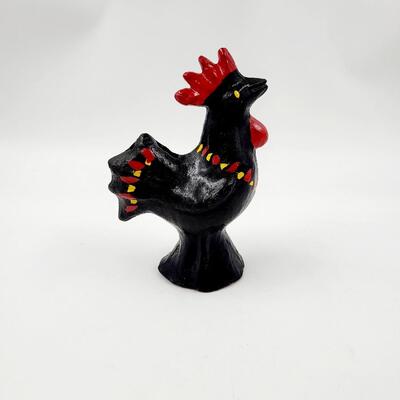 CUTE CLAY COLORED ROOSTER COLLECTABLE