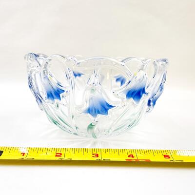 5â€ MIKASA BLUEBELLS CRYSTAL BOWL