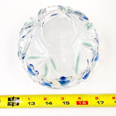 5â€ MIKASA BLUEBELLS CRYSTAL BOWL