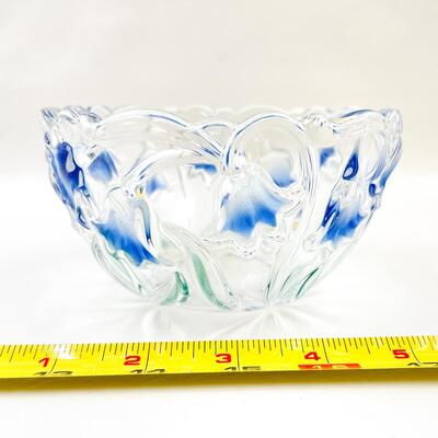 5â€ MIKASA BLUEBELLS CRYSTAL BOWL