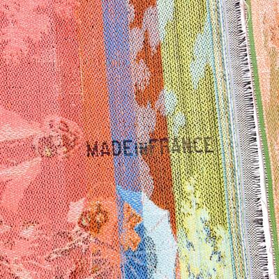 10.5â€ SQUARE TAPESTRIES, SET OF 4 - MADE IN FRANCE