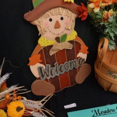 : Box Lot: Fall decor; thanksgiving;