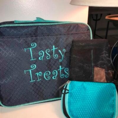 Purses / handbags: UnderArmor bag, lunch box, pencil pouch (Staff Note: CBWLN);
