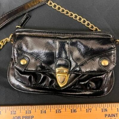 Purses / handbags: Yellow, macrame, LaRegale, et al;
