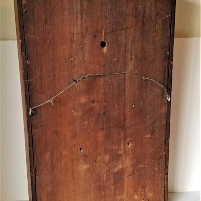Lot #112  Antique Clock  Case - project piece