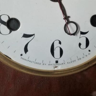 Lot #112  Antique Clock  Case - project piece