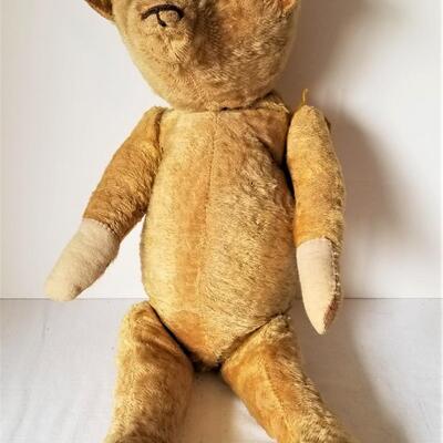 Lot #115  Wonderful Antique Mohair Teddy Bear - Jointed