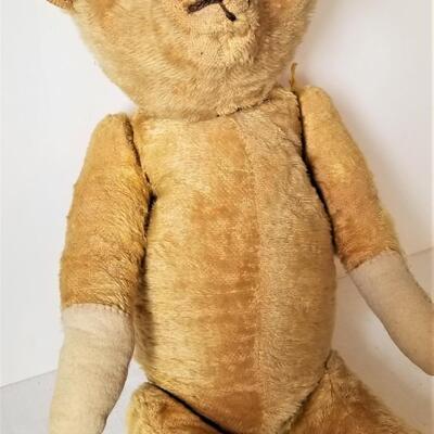 Lot #115  Wonderful Antique Mohair Teddy Bear - Jointed