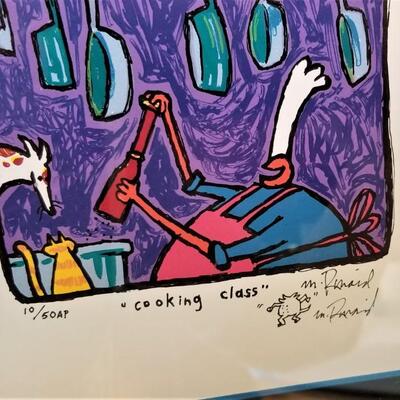 Lot #116  Matt Rinard "Cooking Class" - Artist's Proof