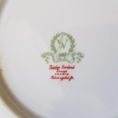Lot #117   Large Havilland Limoges Antique China Dinner Service