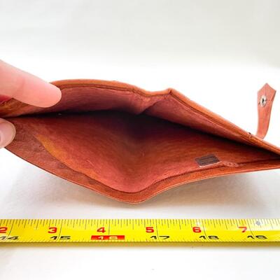 MOROCCAN EMBOSSED LEATHER WALLET