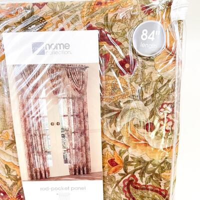 JCPENNEY HOME â€œSPICE MARKETâ€ CURTAIN PANEL - 84â€