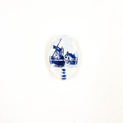 DELFT BLUE HOLLAND TINY CERAMIC WALL HOOK