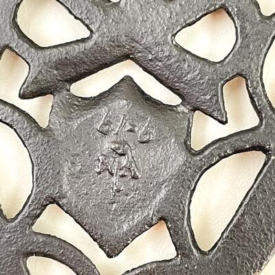 CAST IRON TRIVET SET OF 2