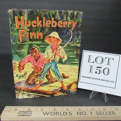 1955 Huckleberry Finn Hard Cover Book