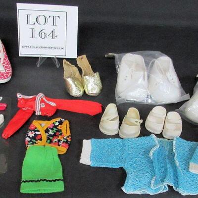 Vintage Doll Clothes and Shoes, Some Barbie Size