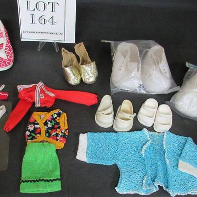 Vintage Doll Clothes and Shoes, Some Barbie Size