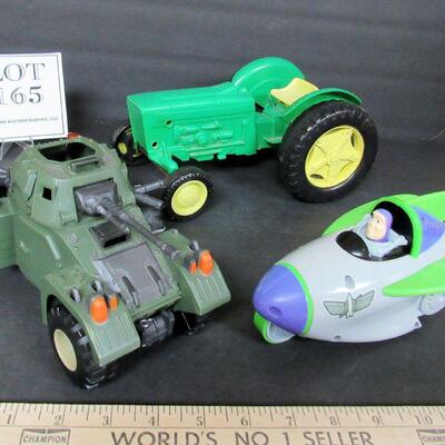 Tank, Truck and Buzz Lightyear Toy