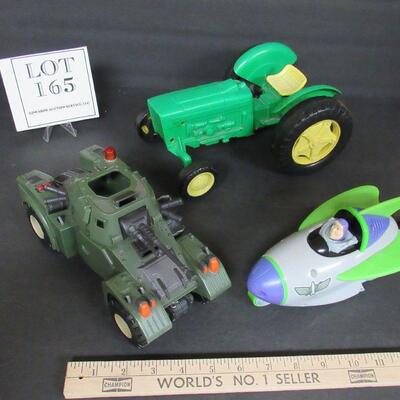 Tank, Truck and Buzz Lightyear Toy