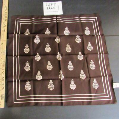 Nice Ladies Brown Scarf, Made in Italy