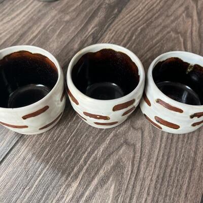 Artist signed pottery bundle