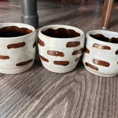 Artist signed pottery bundle
