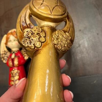 Vintage angel figurines
