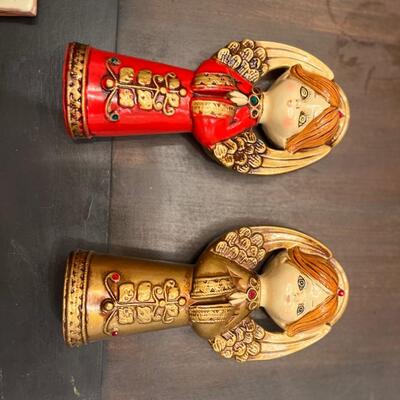 Vintage angel figurines