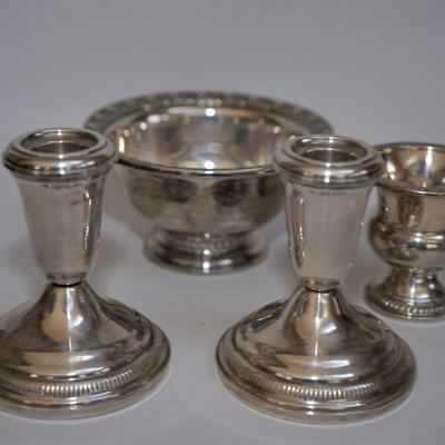 GROUPING OF STAMPED STERLING TABLEWARES. 4